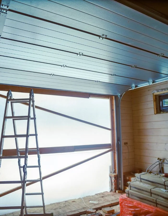 install garage door